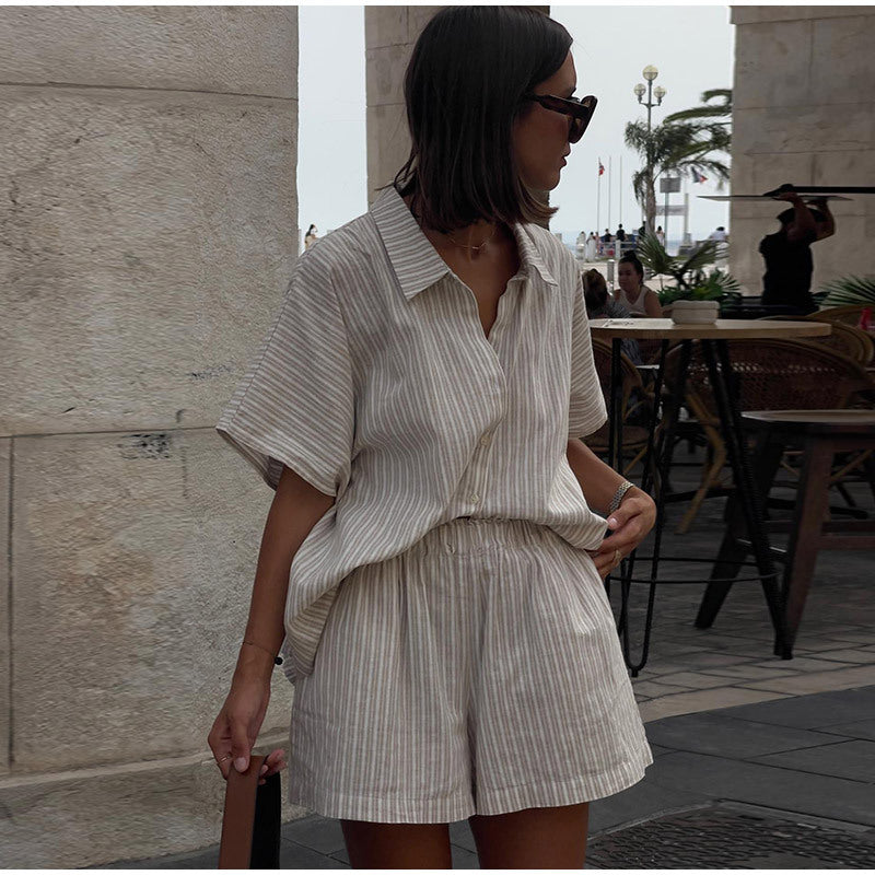 Zoe™ - Chic Striped Set