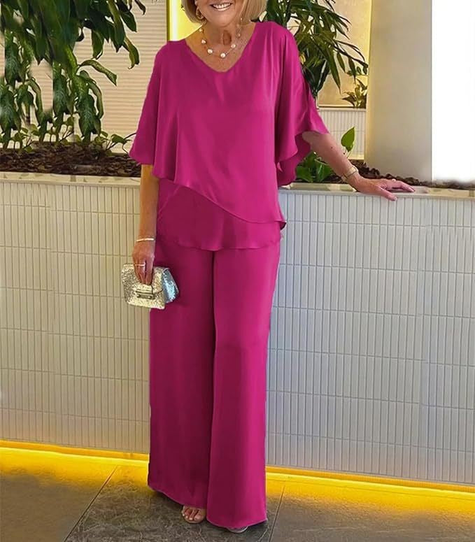 Mia™ - Effortless Wide-Leg Set