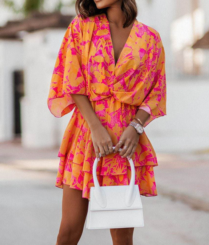 Sophia™ - Comfortable Flower Dress
