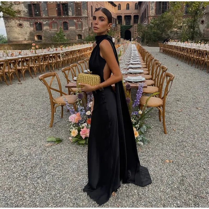 Isabella - Sexy Backless Long Dress