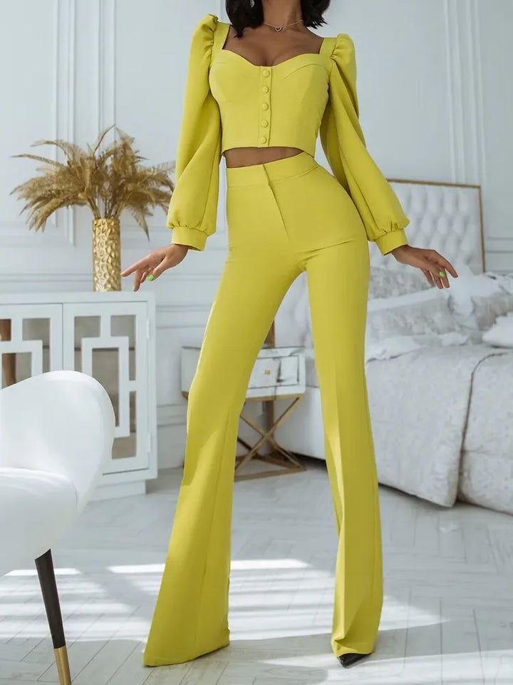 Scarlett™ - Chic Top and Pants Set
