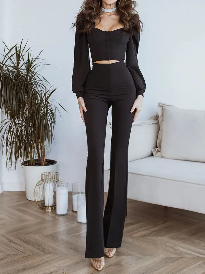 Scarlett™ - Chic Top and Pants Set