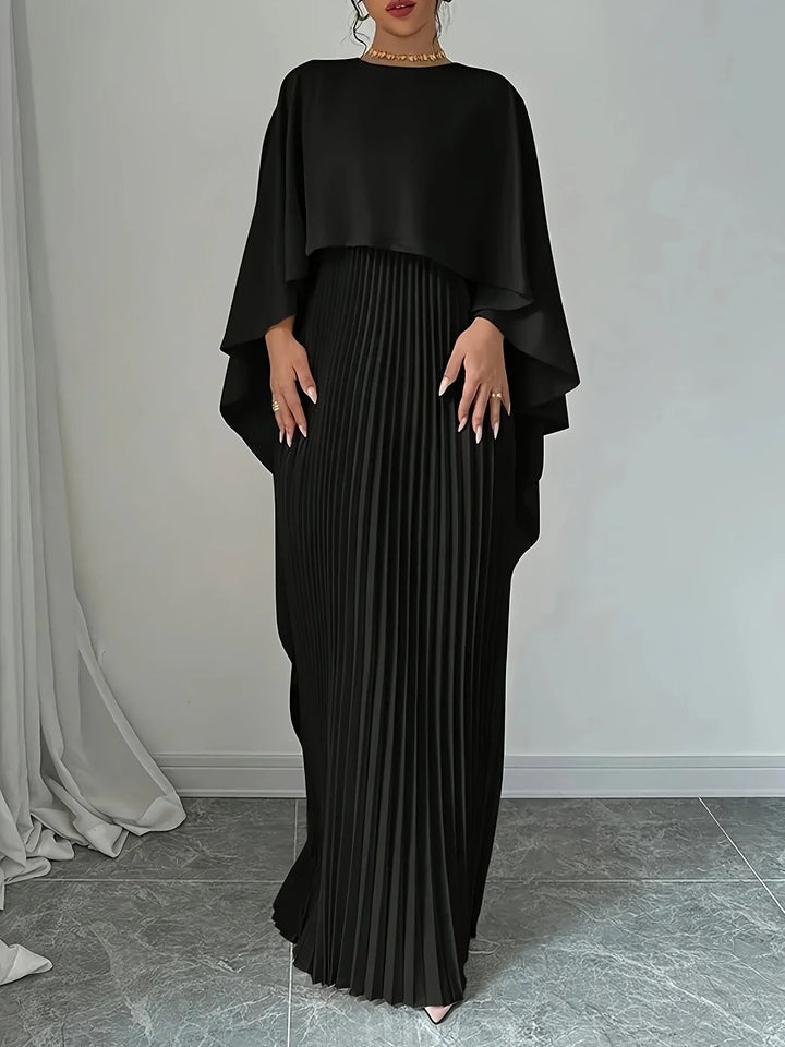 Charlotte™ - Stylish Bat Sleeve Irregular Dress
