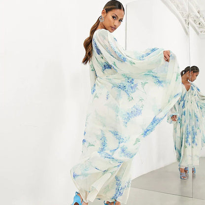 Melaya - Blue Ocean Maxi Dress
