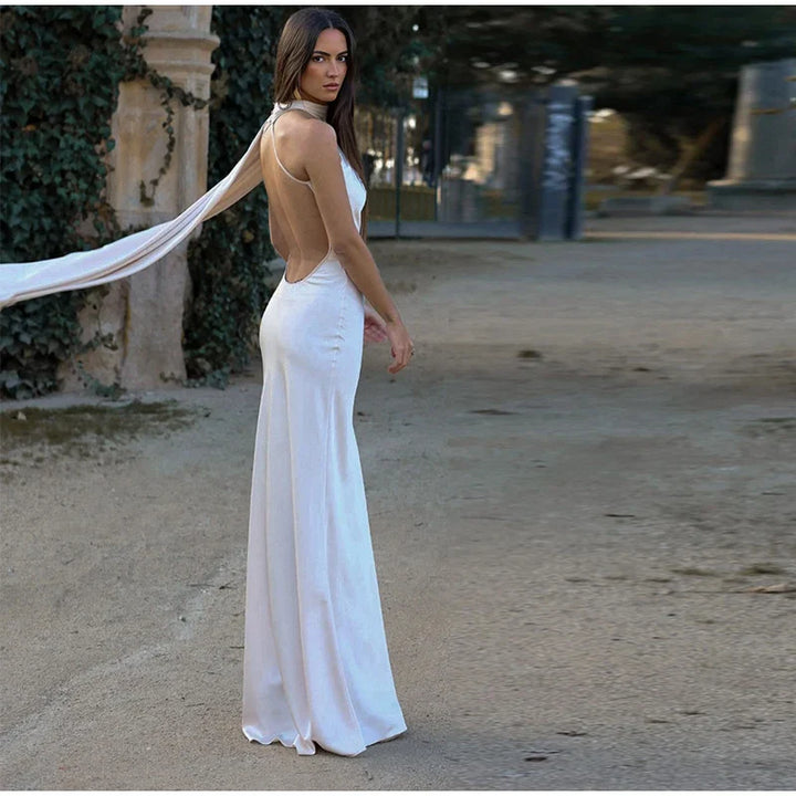 Isabella - Sexy Backless Long Dress