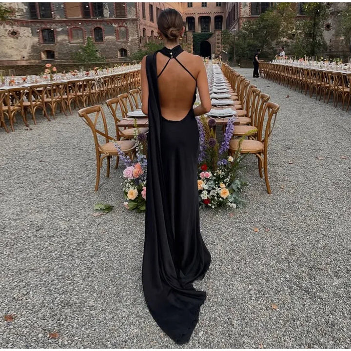 Isabella - Sexy Backless Long Dress