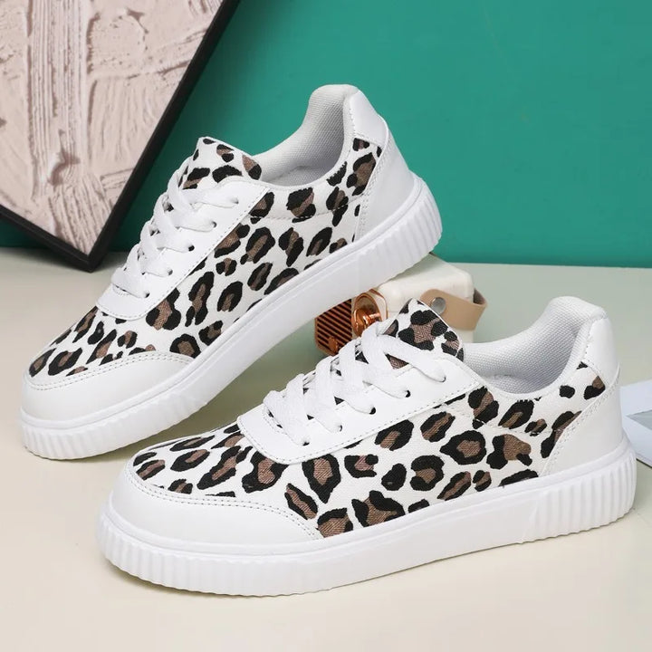 Aubrey™ - Breathable Leopard Print Sneakers