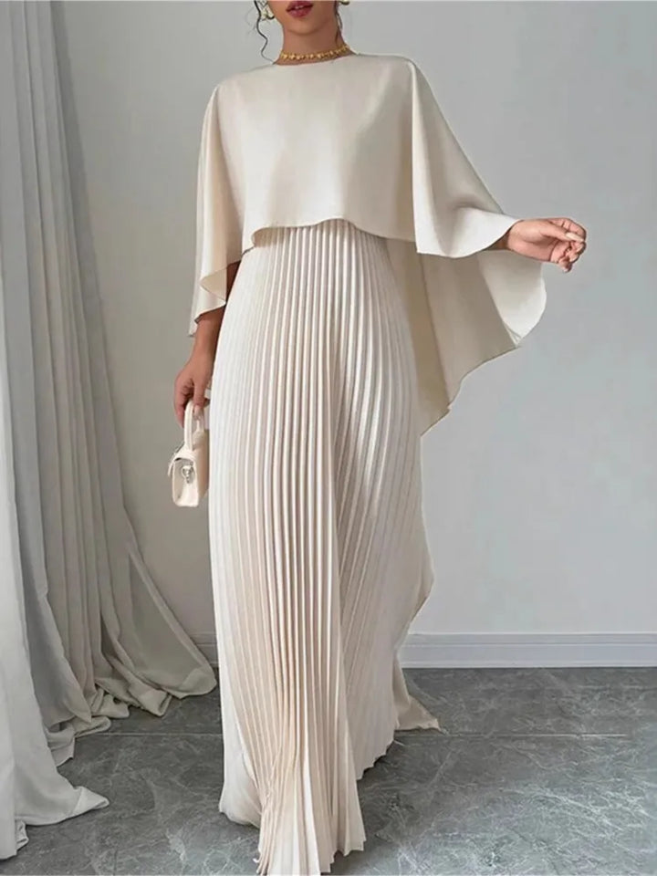 Charlotte™ - Stylish Bat Sleeve Irregular Dress