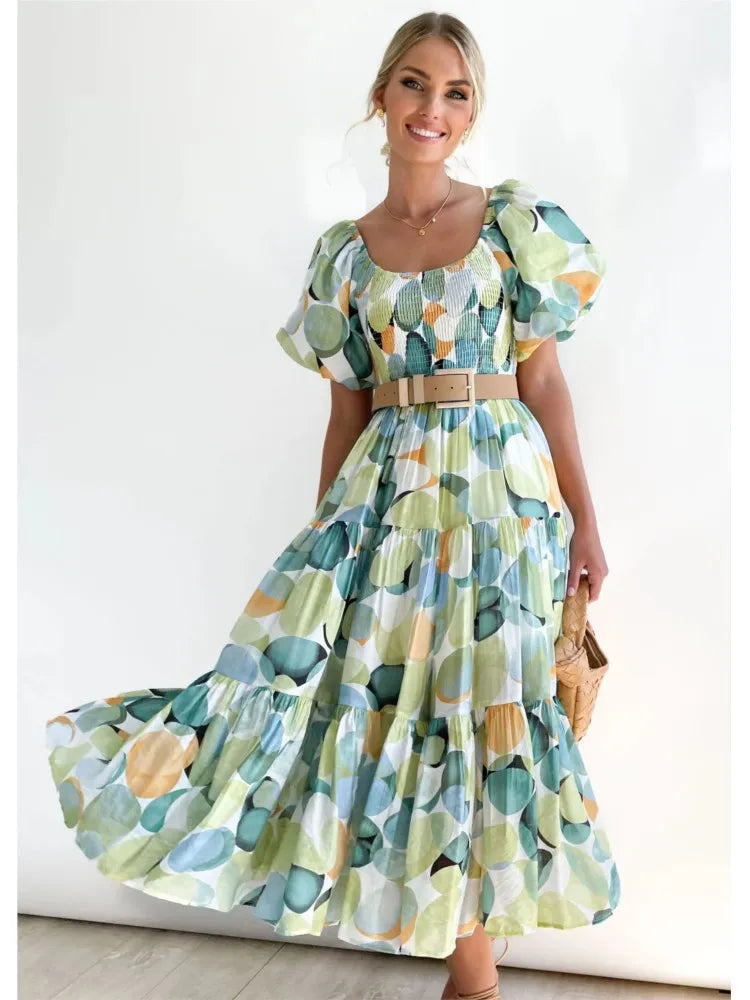 Celeste Off-Shoulder Maxi Dress (Almost sold out)