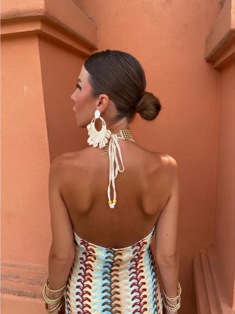 Solea - Chic Contemporary Maxi Dress