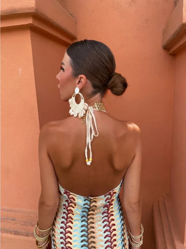 Solea - Chic Contemporary Maxi Dress