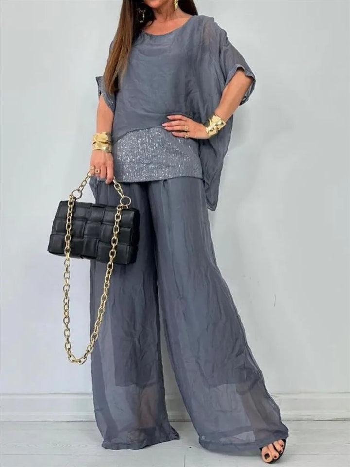 Riley™ - Stylish Sequin Casual Set