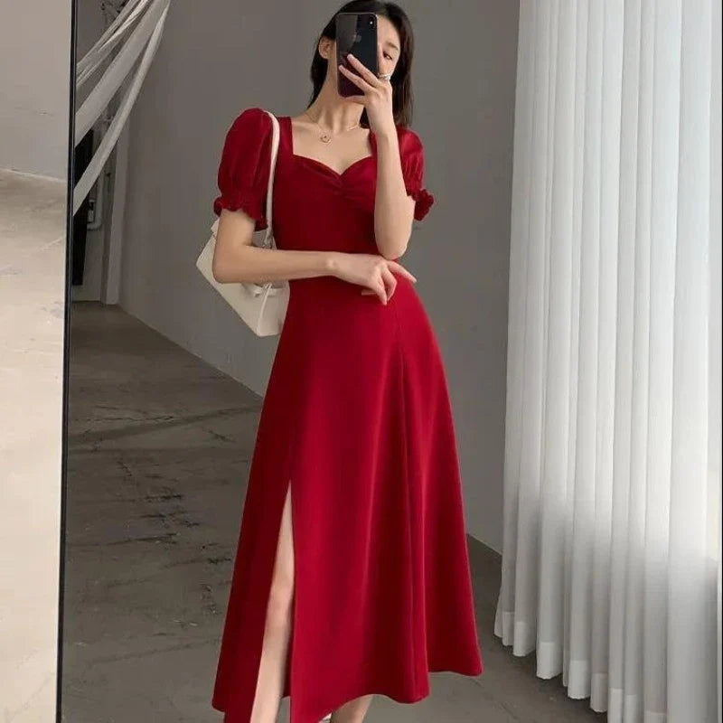 Victoria - Elegant Slit Dress