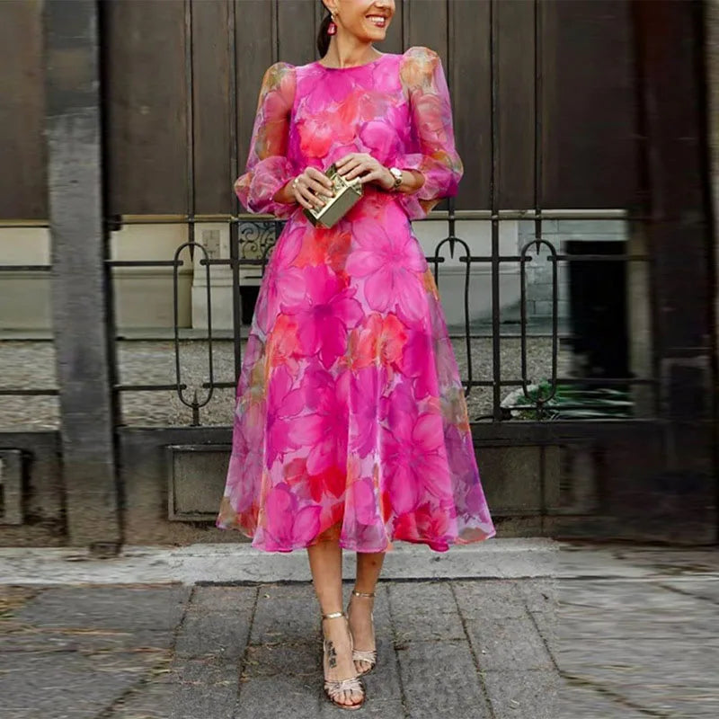 Aria – Elegant Floral Midi