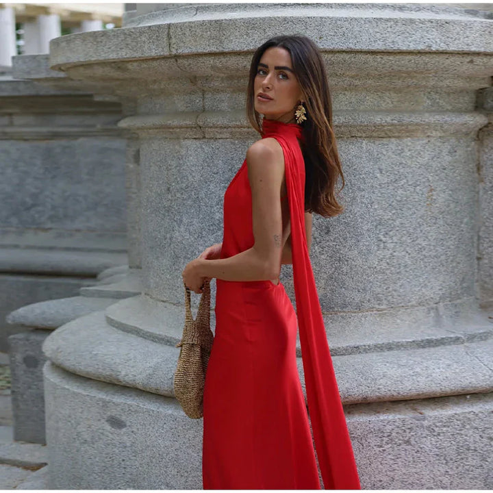 Isabella - Sexy Backless Long Dress