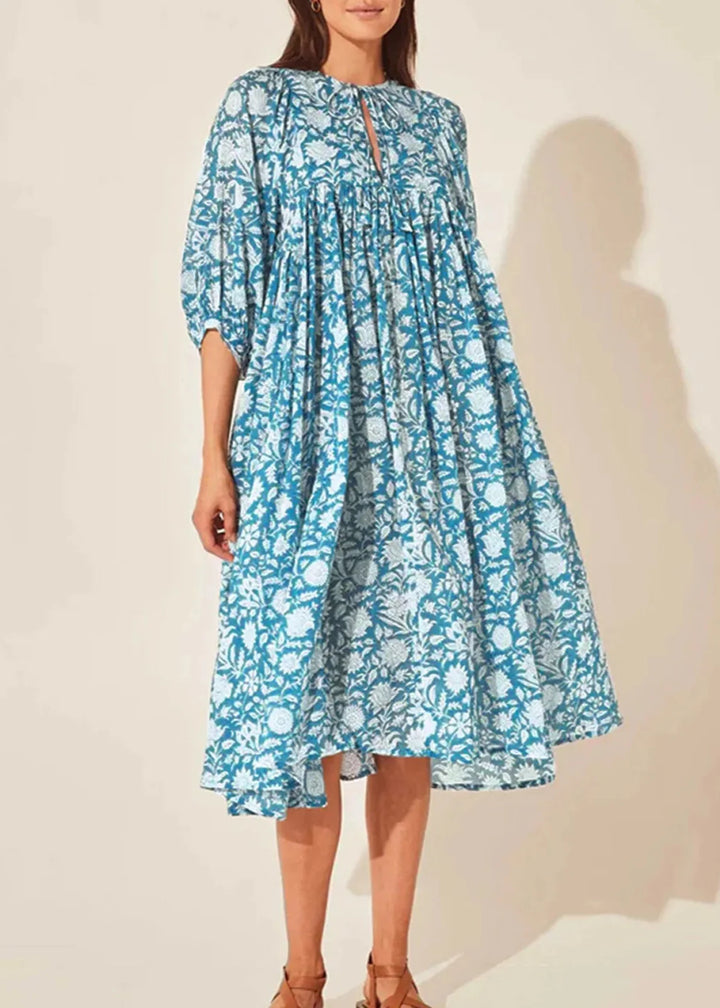 Aubrey - Boho Floral Dress