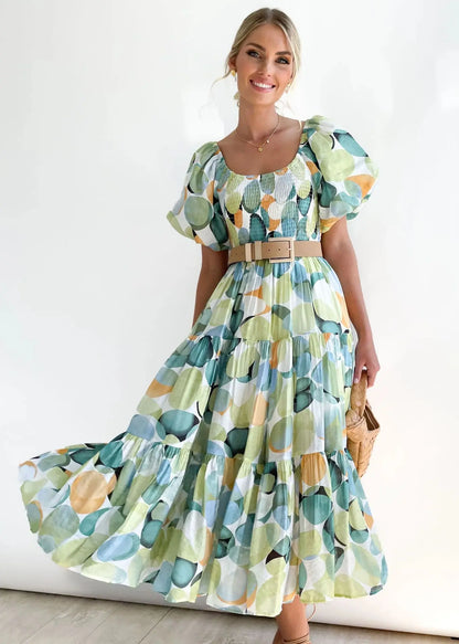 Celeste Off-Shoulder Maxi Dress (Almost sold out)