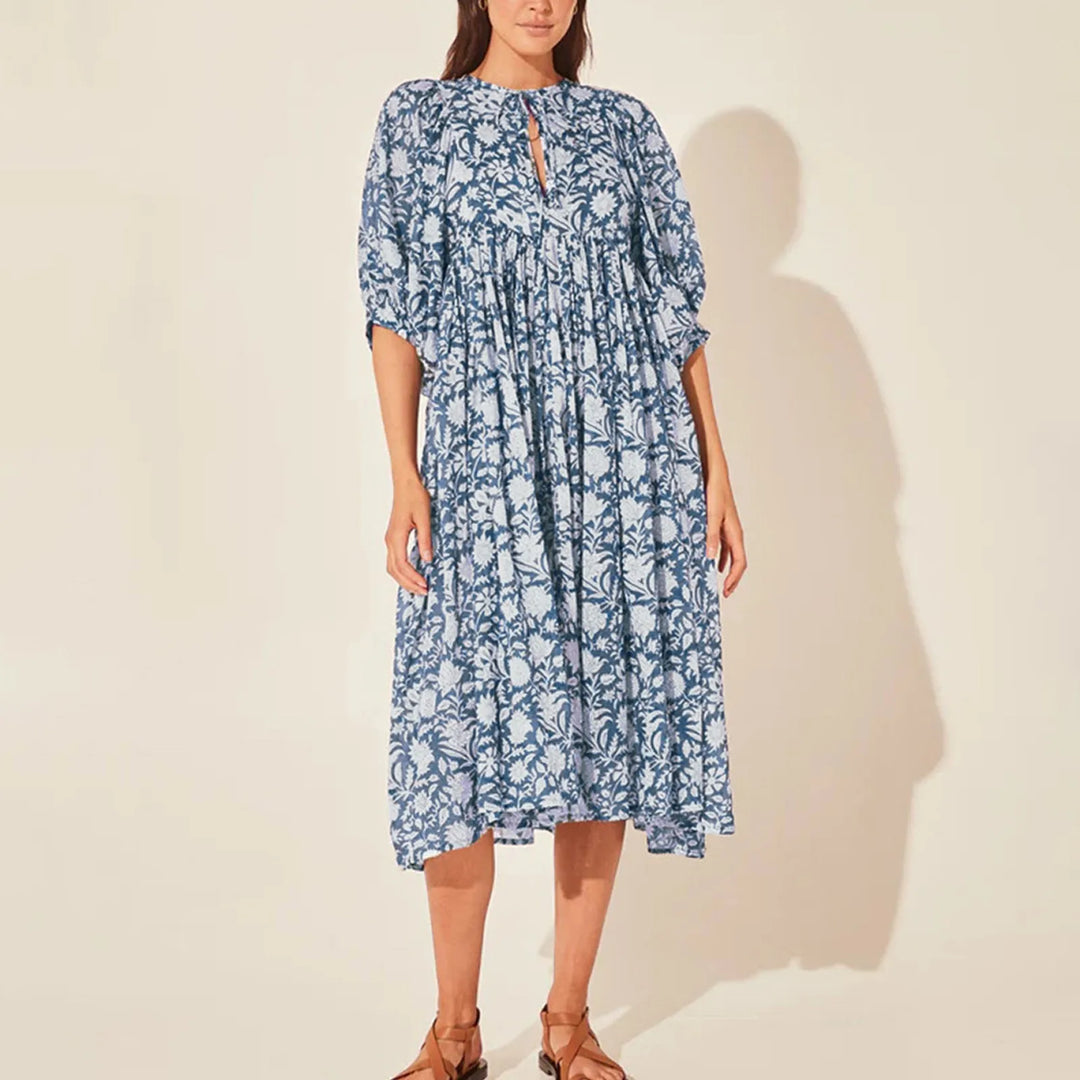 Aubrey - Boho Floral Dress
