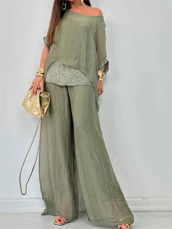 Riley™ - Stylish Sequin Casual Set