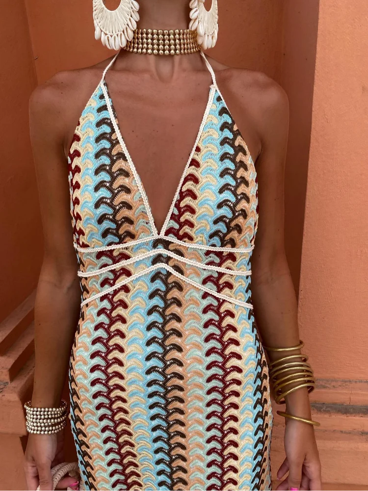 Solea - Chic Contemporary Maxi Dress