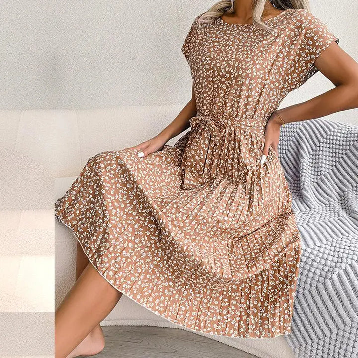 Victoria™ - Chic High Waist Spring Dress