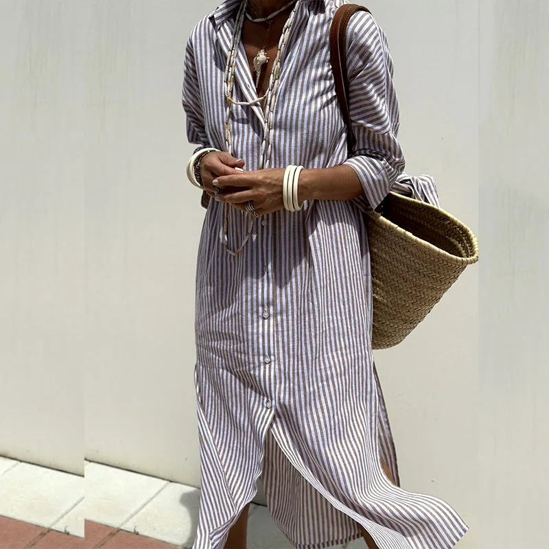 Noemi | Striped Dress