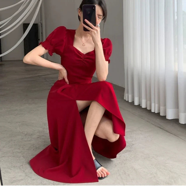 Victoria - Elegant Slit Dress