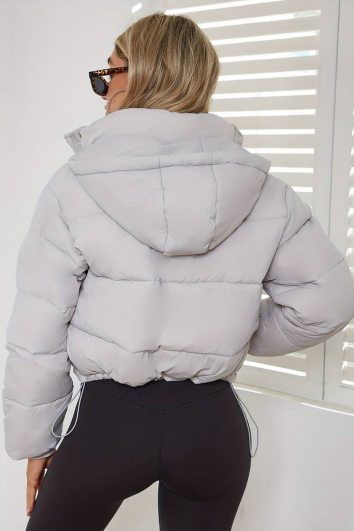 Tamara I Cropped Puffer Jacket with Hood