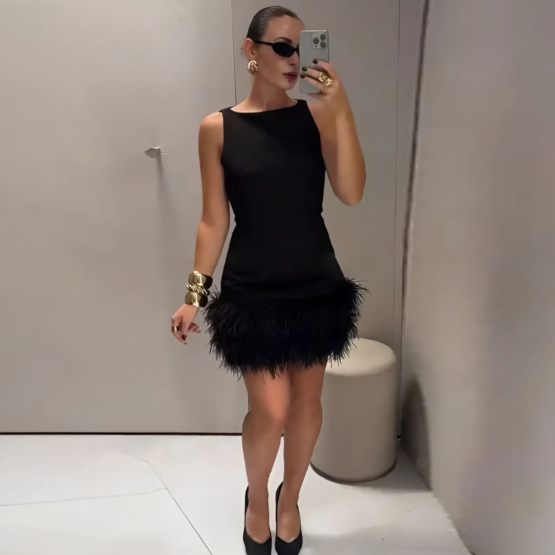 Sophia - Stylish Sleeveless Short Dress