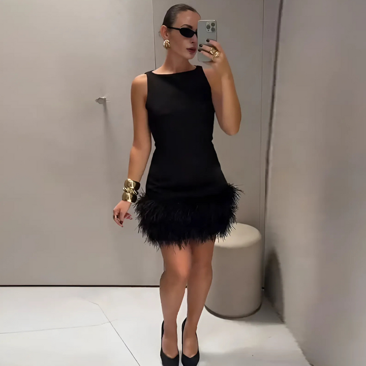 Sophia - Stylish Sleeveless Short Dress