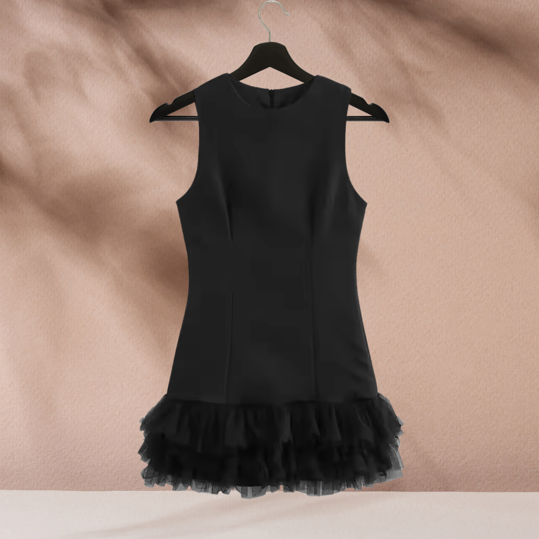Grace - Chic Mesh Mini Dress