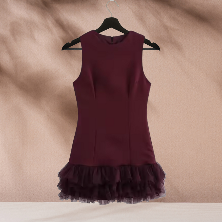 Grace - Chic Mesh Mini Dress