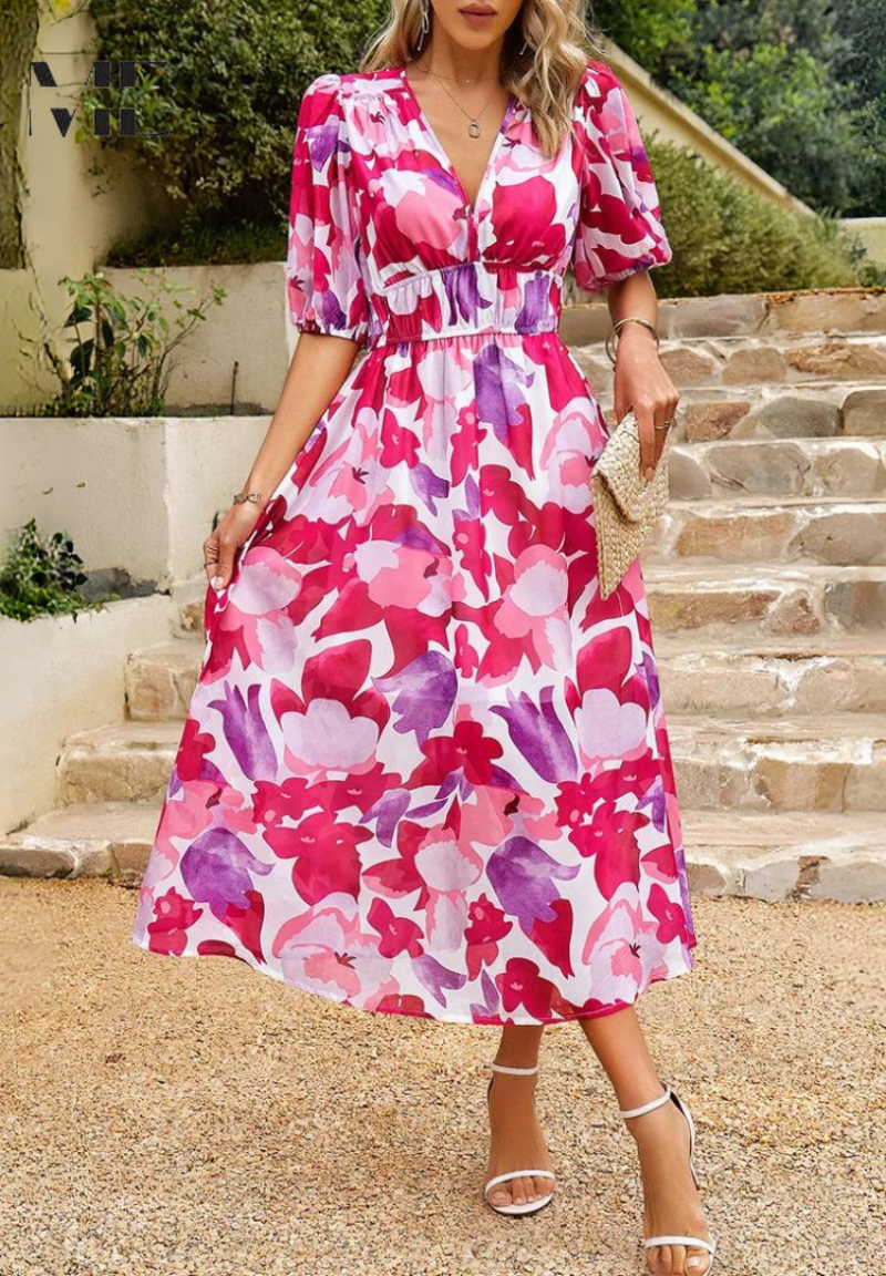 Hannah - Timeless Luxury Midi Dress
