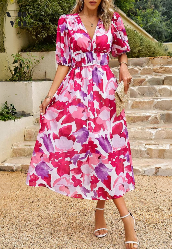 Hannah - Timeless Luxury Midi Dress