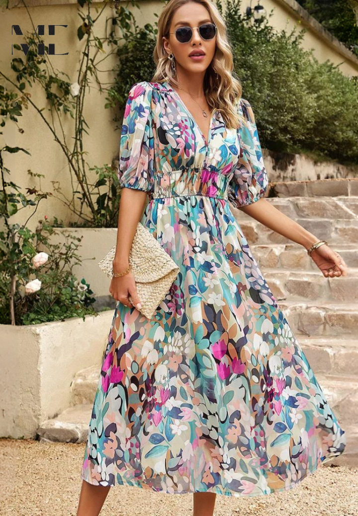 Hannah - Timeless Luxury Midi Dress