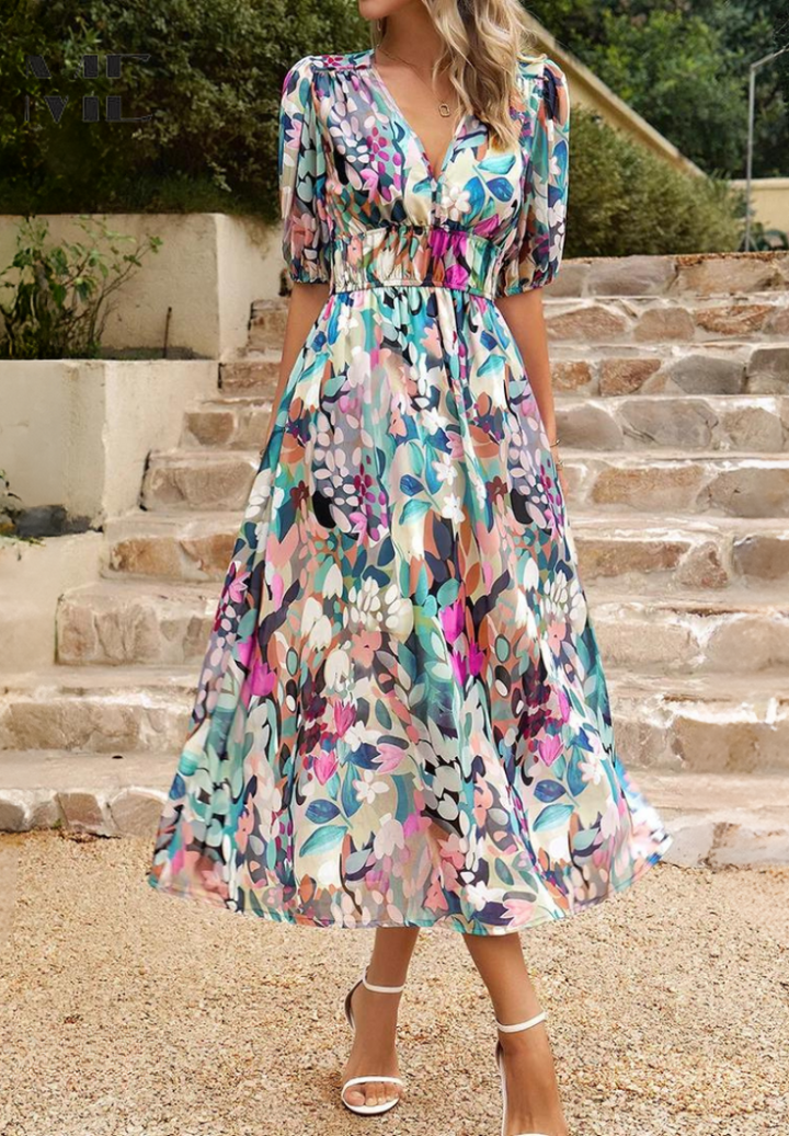 Hannah - Timeless Luxury Midi Dress