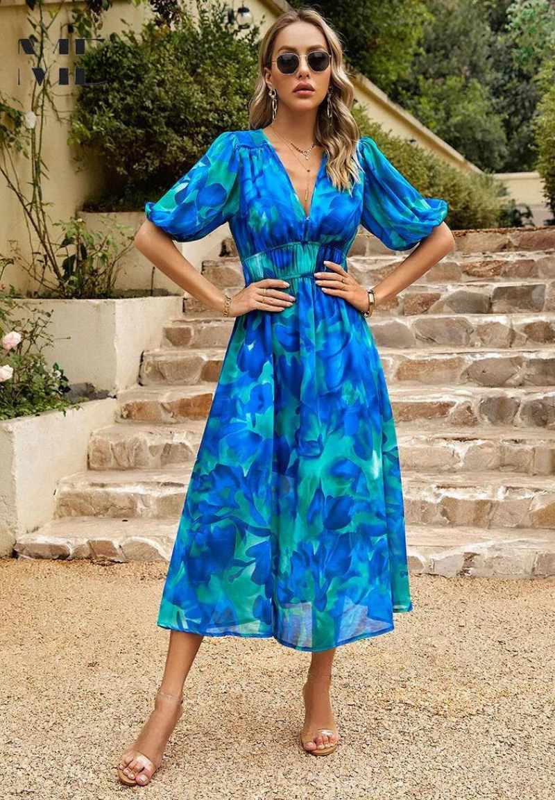 Hannah - Timeless Luxury Midi Dress