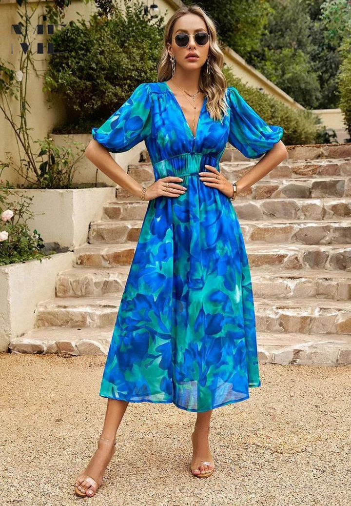 Hannah - Timeless Luxury Midi Dress