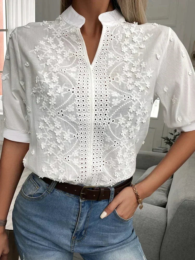 Sophie™ – Luxurious Embroidered Blouse