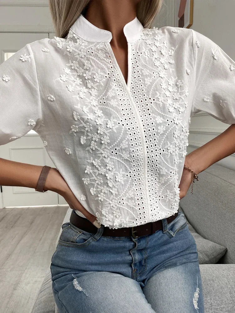 Sophie™ – Luxurious Embroidered Blouse