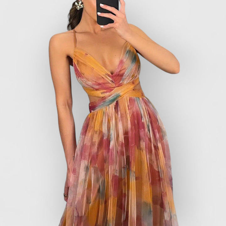 Verity | Floral Flow Maxi Inspired by Nature’s Poise