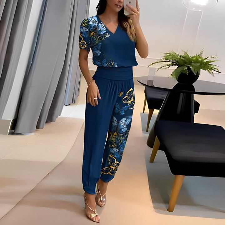 Alexandra | Trendy Set with Blouse and Trousers