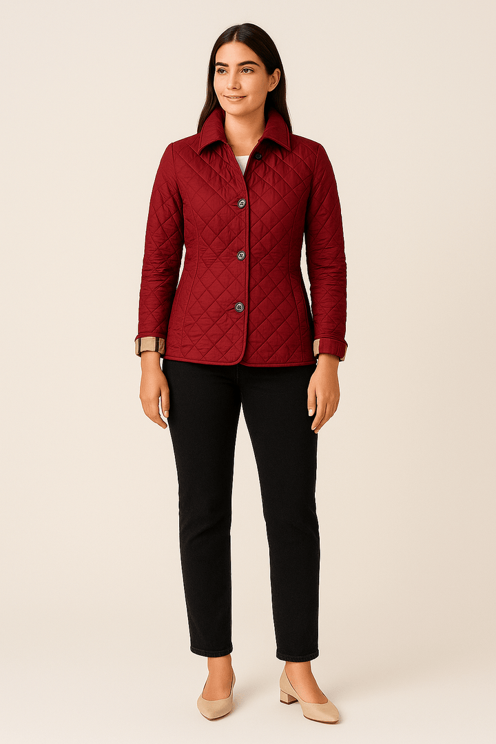 Quilted Coat Button - Lightweight