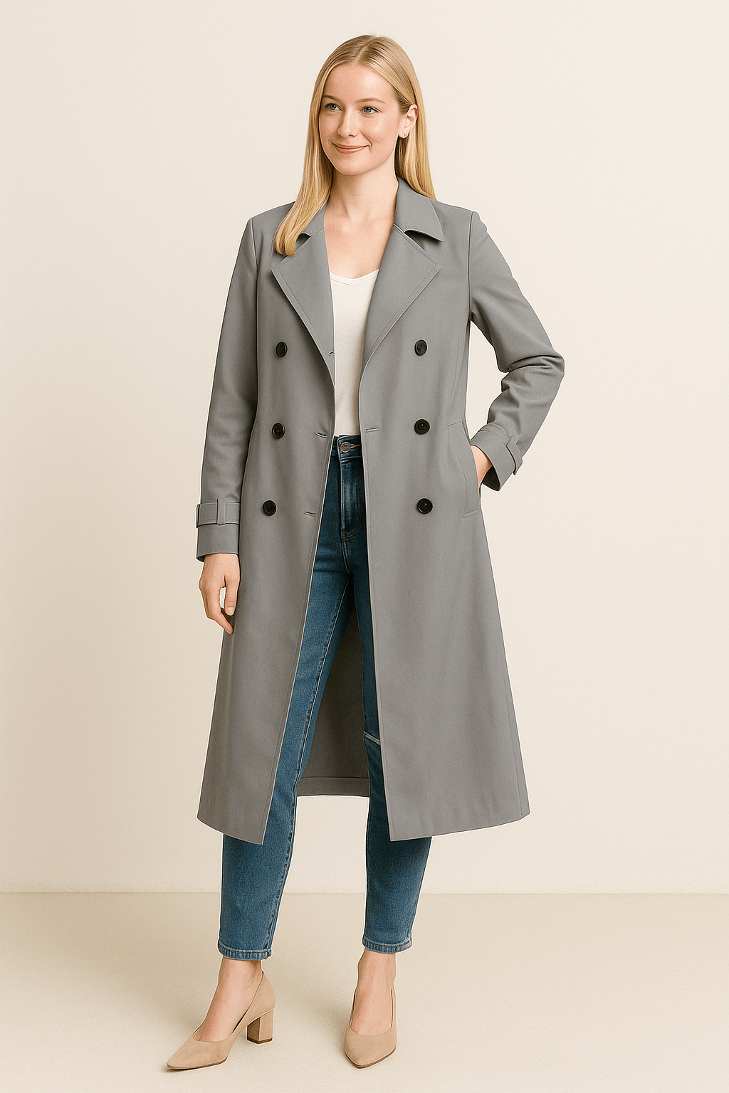 Zoe | Long Trench Tailored