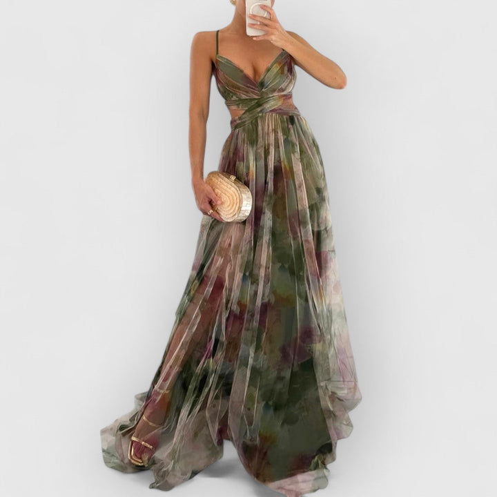 Verity | Floral Flow Maxi Inspired by Nature’s Poise