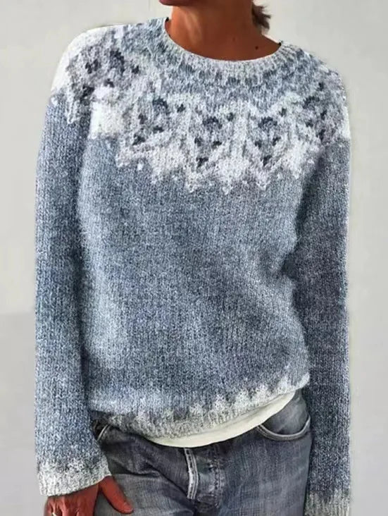 Pierina - Comfortable Nordic Sweater