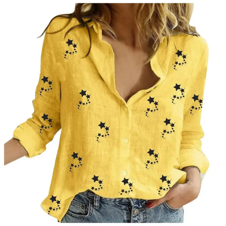 Ava™ - Vintage Bloom Blouse