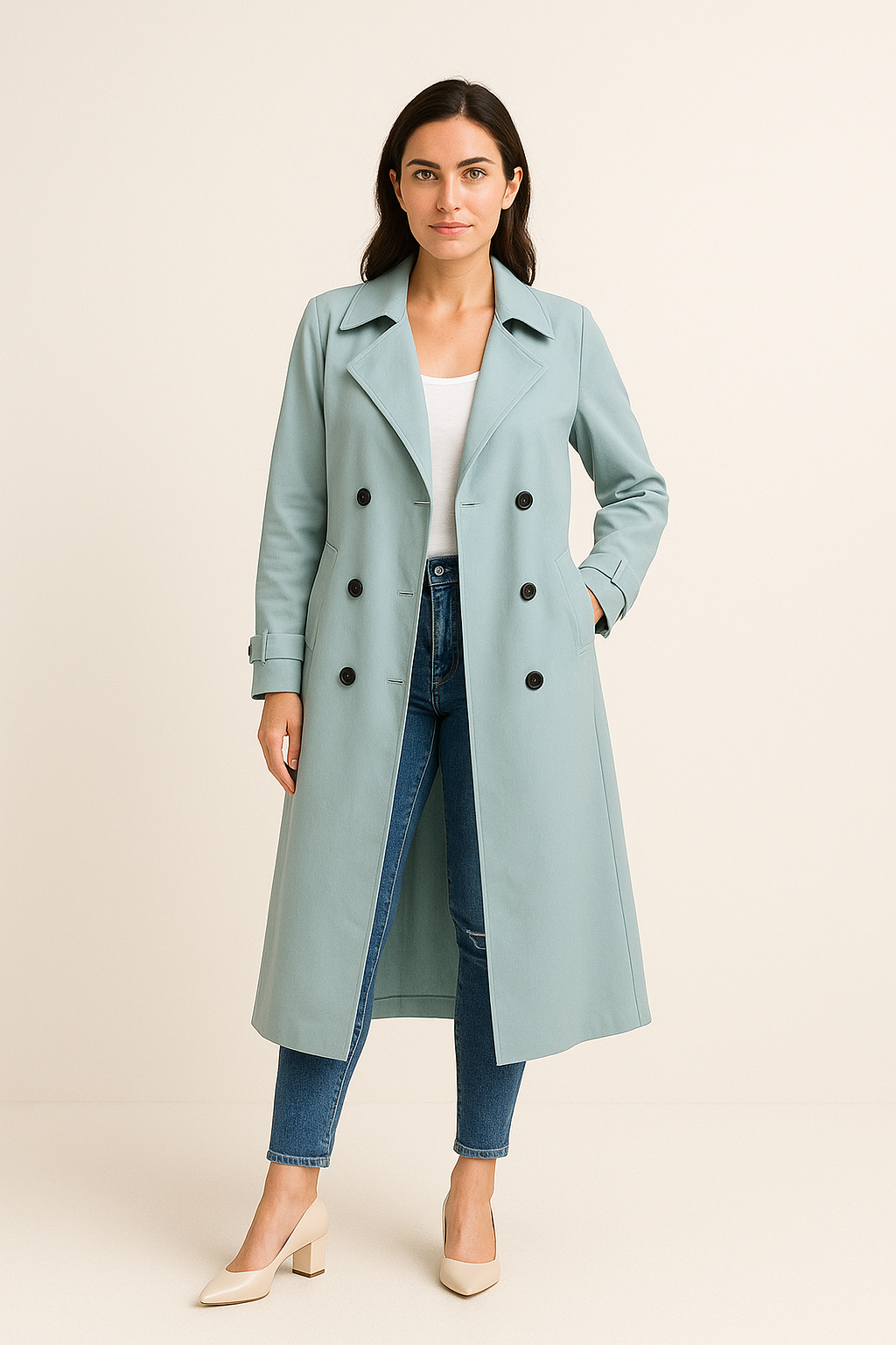 Zoe | Long Trench Tailored