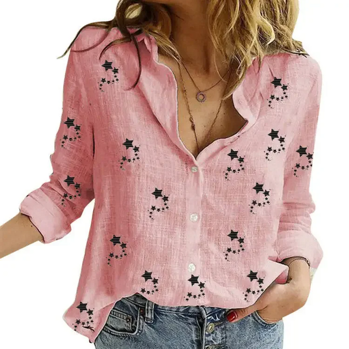 Ava™ - Vintage Bloom Blouse