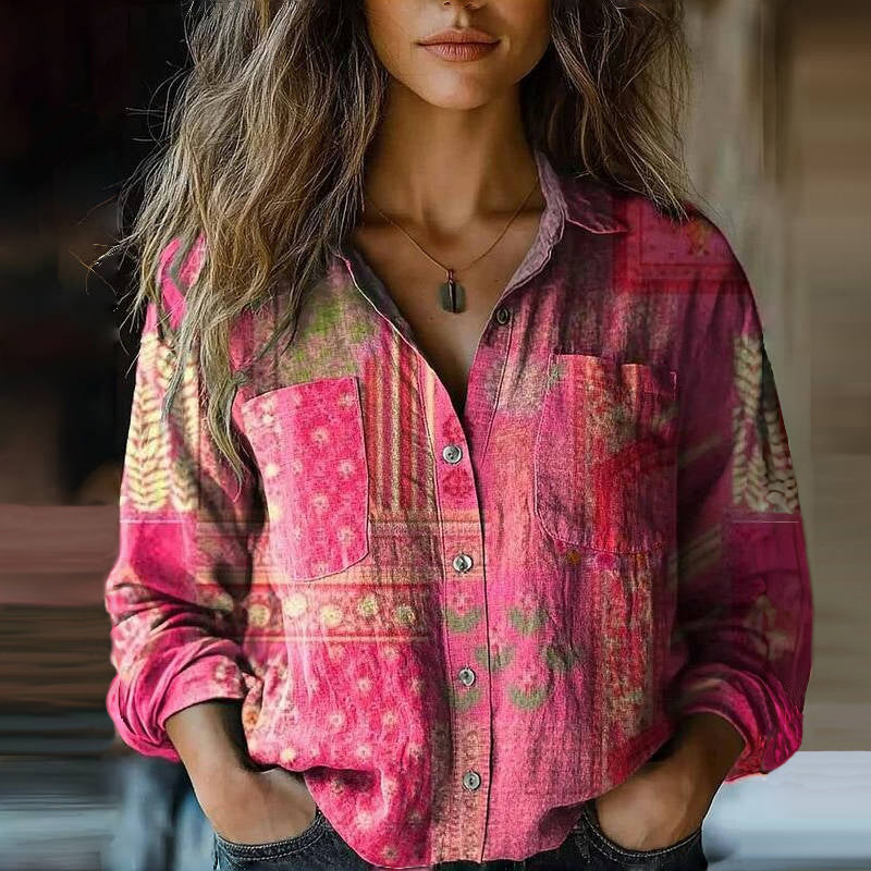 Jen™ Vintage Cotton Blouse
